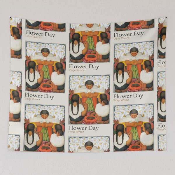 Item preview, Flower Day - Digo Rivera 1957, Mexico, Mexique designed and sold by space company ®.