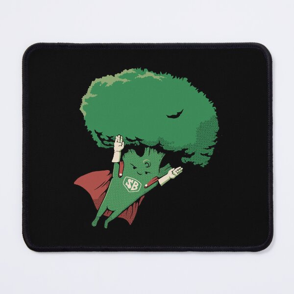 Item preview, Super Broccoli Vegan Hero by Tobe Fonseca designed and sold by Tobe Fonseca®.