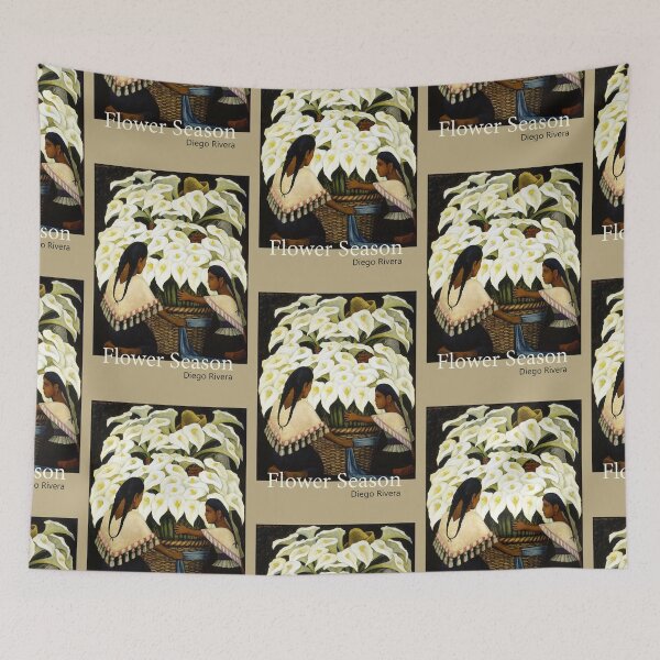 Item preview, Flower Season - Digo Rivera 1957, Mexico, Mexique designed and sold by space company ®.
