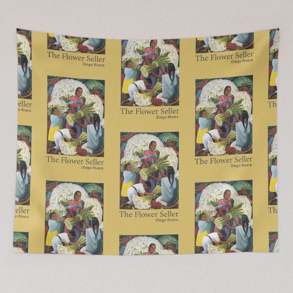 Item preview, The Flower Seller - Digo Rivera 1957, Mexico, Mexique designed and sold by space company ®.