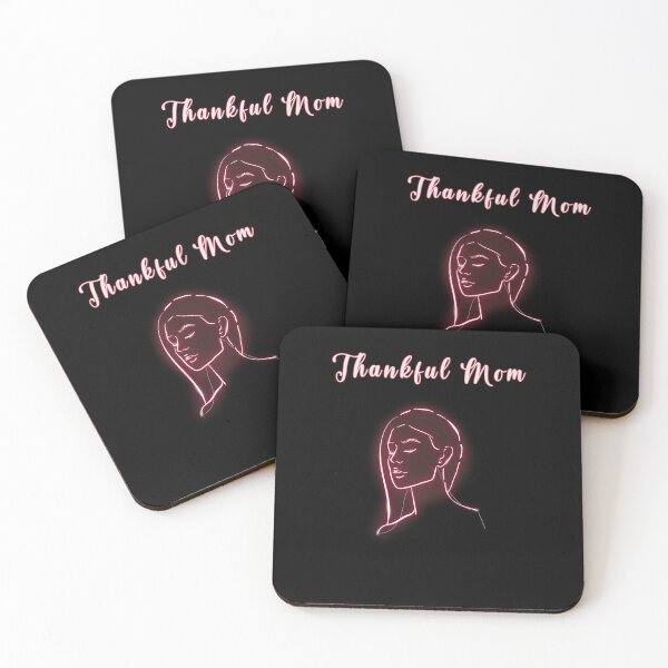 Item preview, Thankful Mom Neon Pink  designed and sold by Zandrasart.