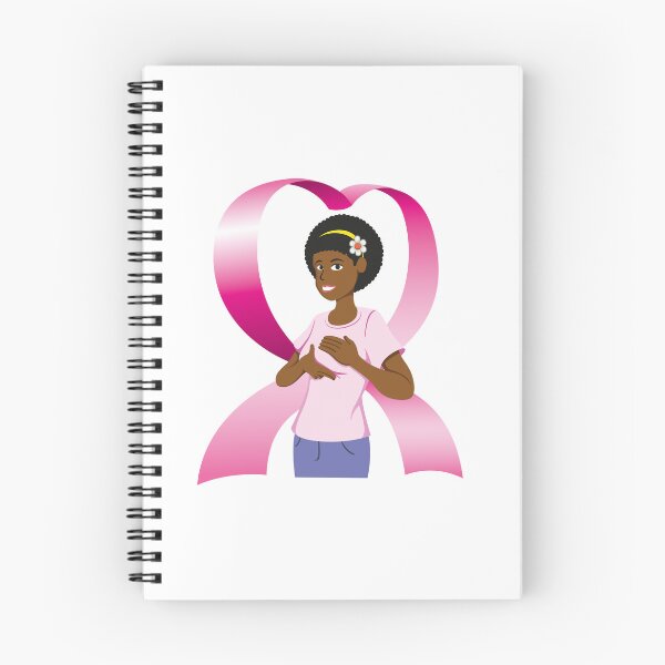 Item preview, Illustration of a black woman groping her breasts doing self-examination against breast cancer, prevention and diagnosis for life designed and sold by LucianoCosmo.