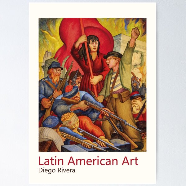 Item preview, Latin American Art - Digo Rivera 1957, Mexico, Mexique designed and sold by space company ®.