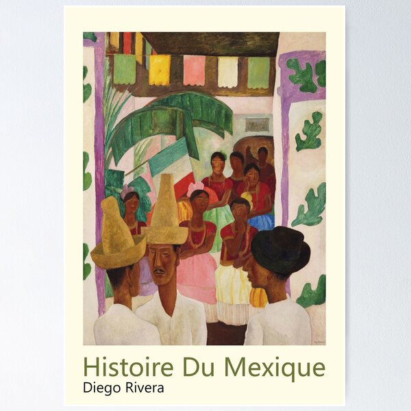 Item preview, Histoire du Mexique - Digo Rivera 1957, Mexico, Mexique designed and sold by space company ®.