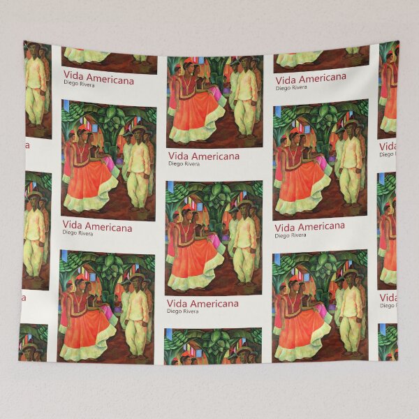 Item preview, Vida Americana - Digo Rivera 1957, Mexico, Mexique designed and sold by space company ®.