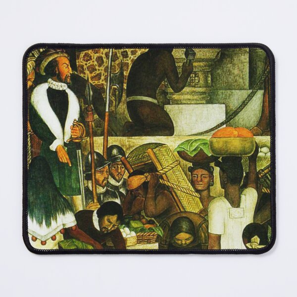 Item preview, History Of Guernavaca and Morelos Building The Cortes Palace - Digo Rivera 1957, Mexico, Mexique designed and sold by space company ®.