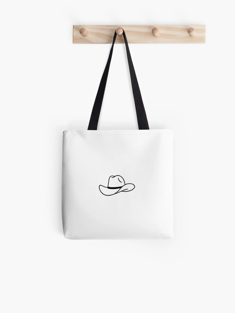 Libra Cowboy Hat, Bag Tote Bag