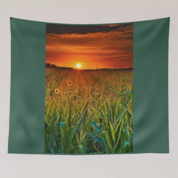 Item preview, *Sunset over the field* designed and sold by Berezabella.