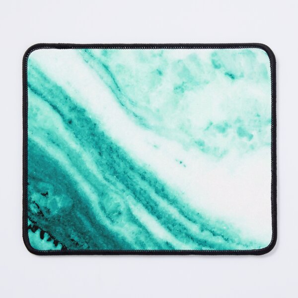 Item preview, Teal and White Marble designed and sold by KellysComColors.