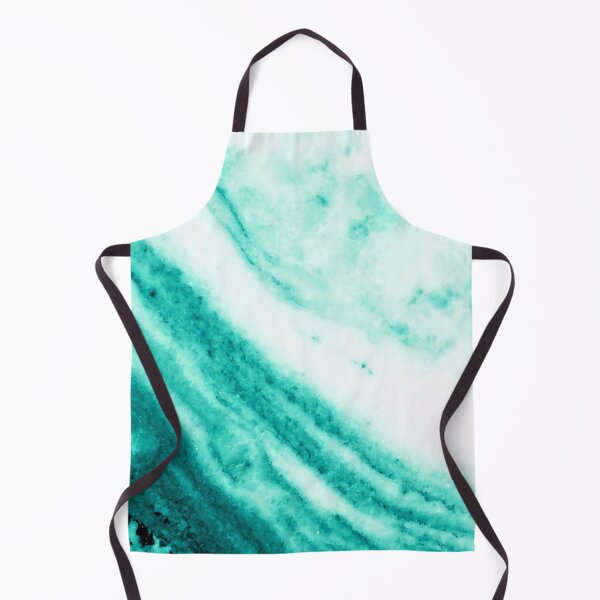 Item preview, Teal and White Marble designed and sold by KellysComColors.
