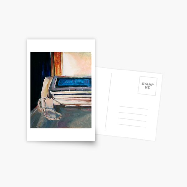 Fax Machine Postcard