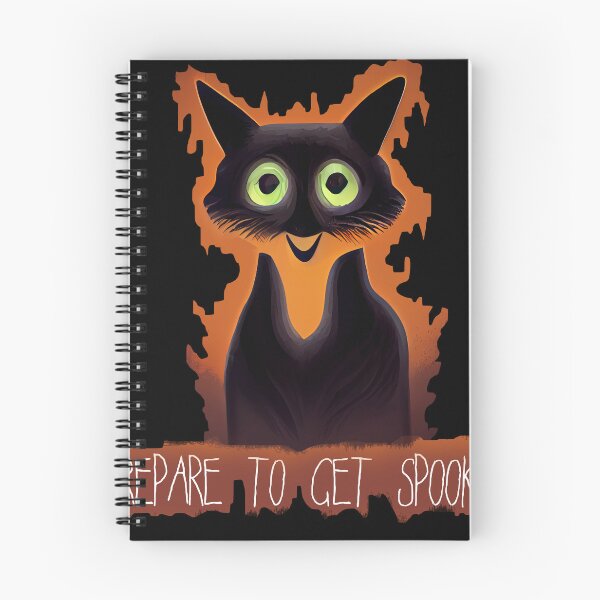 Item preview, spooky smily cat designed and sold by quickartz.