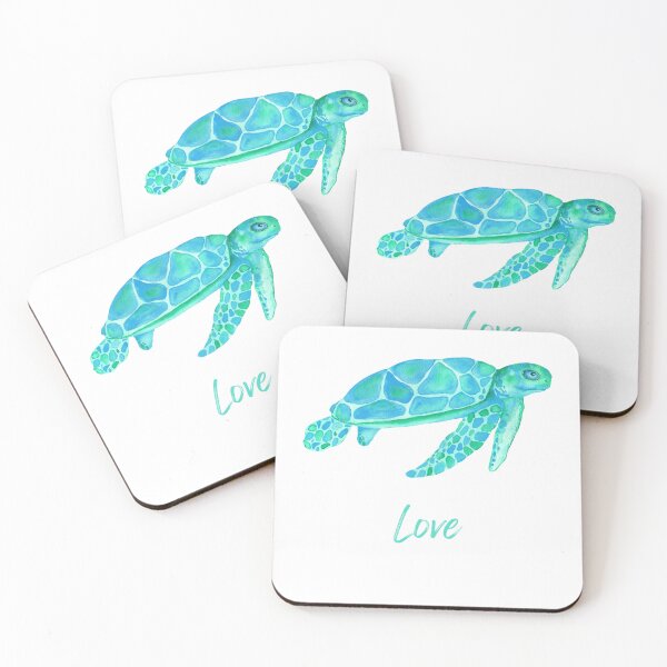 Item preview, Sea Turtle Love- Cute Animals designed and sold by TubularTees.