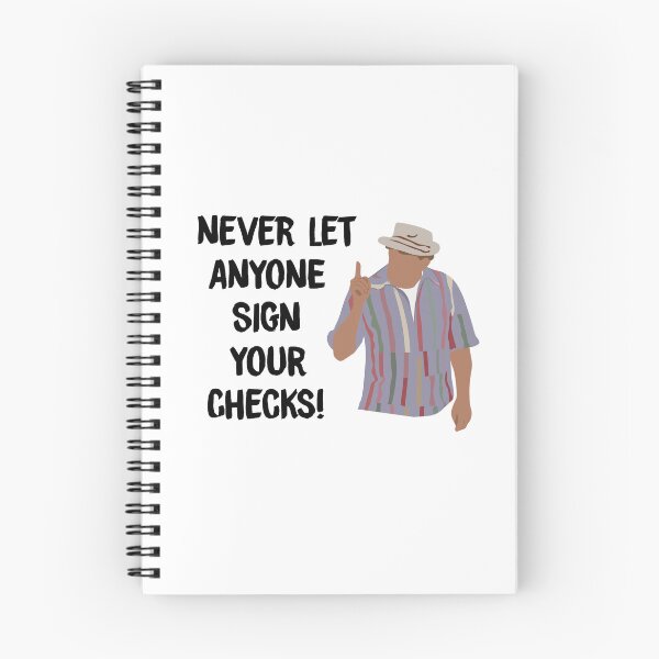 Item preview, Never Let Anyone Sign Your Checks designed and sold by calliew1217.
