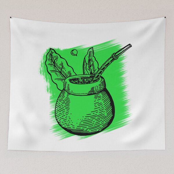 Item preview, Green Vintage of Yerba Mate Matero Leaves designed and sold by flamini.