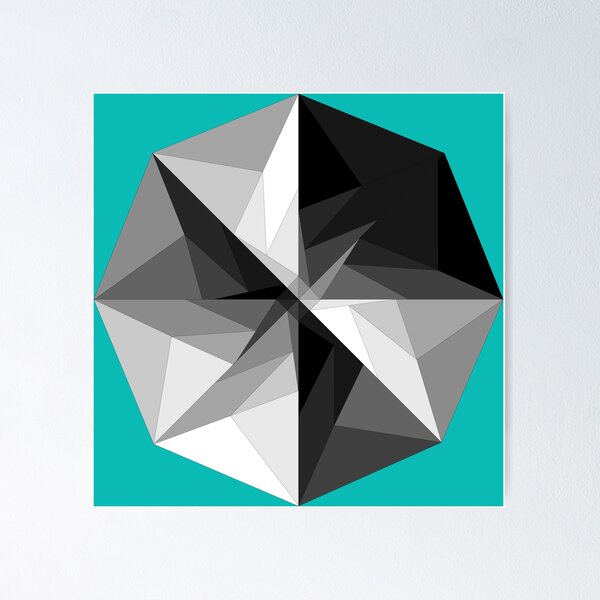 Item preview, Diamond Greyscale designed and sold by FreeThinkIt.