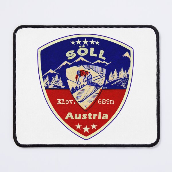 Item preview, Söll Austria Skiing Ski Mountains Skier designed and sold by DESTINATIONS DECAL.