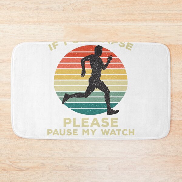 Item preview, If I Collapse Pause My Watch Unisex T-Shirt, Gift for Runner, Funny Running Shirt, Track 5k Runner Shirt, Marathon Shirt, Fitness Tee designed and sold by CatchUriDesigns.