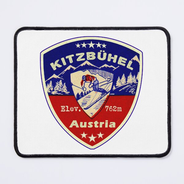 Item preview, Kitzbühel Austria Skiing Ski Mountains Skier designed and sold by DESTINATIONS DECAL.
