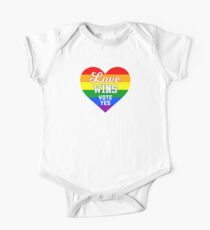 Vote Yes Australia Short Sleeve Baby One-Piece