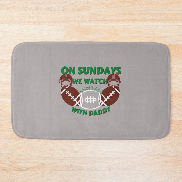 Item preview, On sundays we watch football with daddy designed and sold by NikkosDesigns.