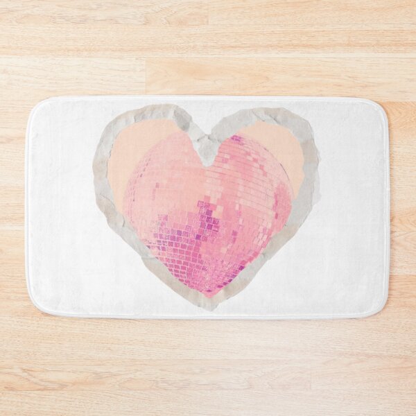 Item preview, heart mirrorball designed and sold by cottagecorococo.
