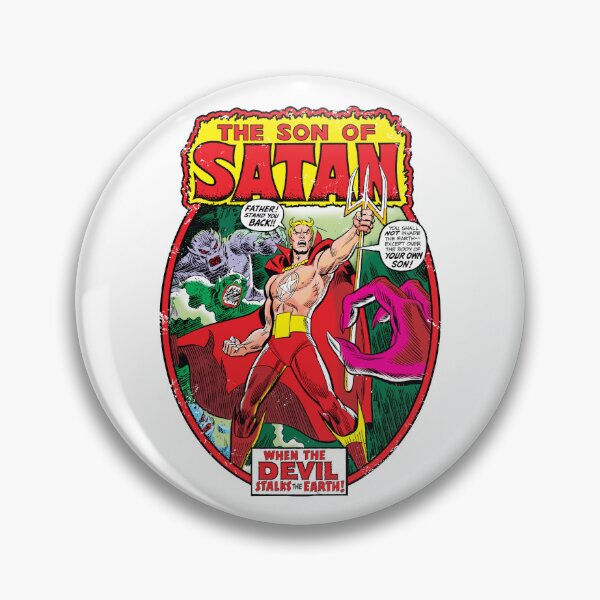 Item preview, Son of Satan (For Light Shirts) designed and sold by Lost In Shirts.