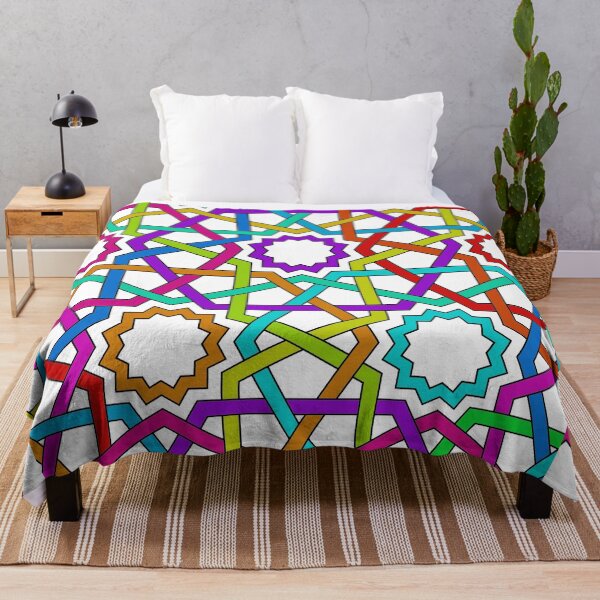 Item preview, Moorish ornamental mosaic with dense colors designed and sold by KRITERSart.
