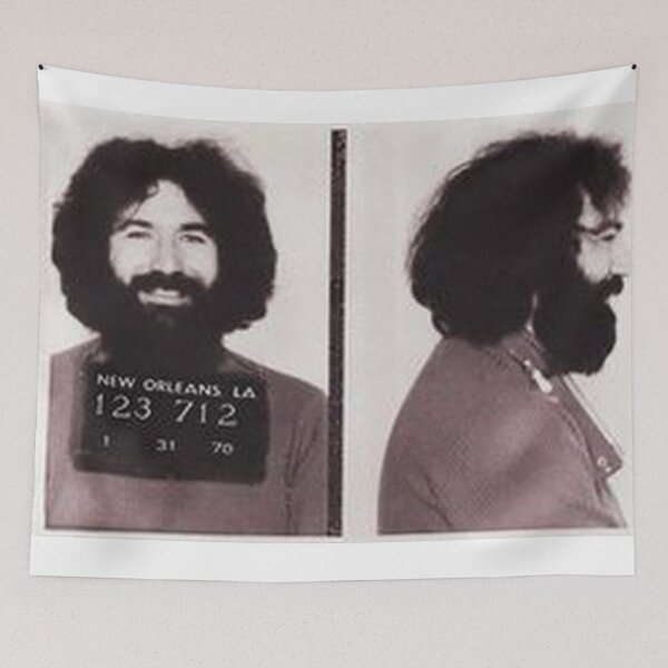 Item preview, Jerry Mug Shot designed and sold by TheGratefulHead.