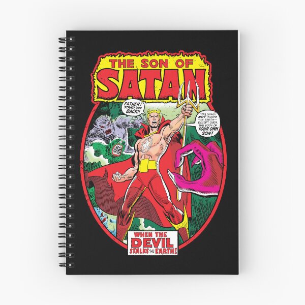Item preview, Son of Satan (For Black Shirts) designed and sold by Lost In Shirts.