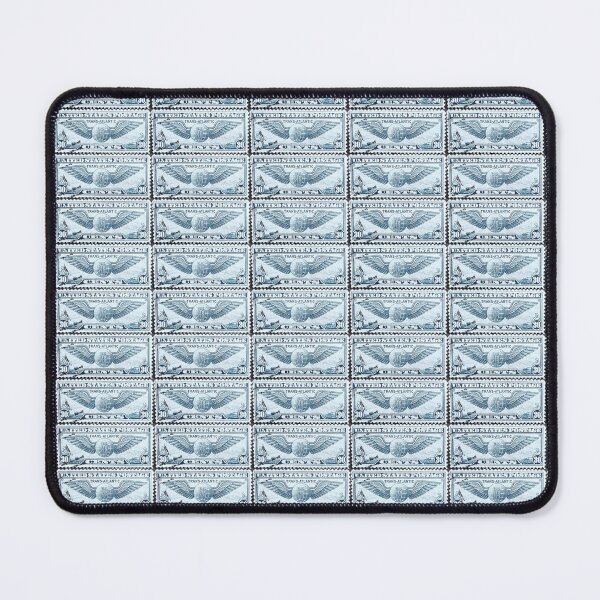 Item preview, Trans-Atlantic Blue Air Mail Vintage Postage Stamp designed and sold by Factory57.