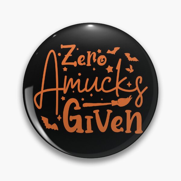 Item preview, Zero Amucks Given Funny Amuck Bat Halloween Witch Broomstick designed and sold by Creativy.