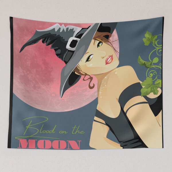Item preview, Blood on the Moon designed and sold by Edenglow Prints & Peculiars.