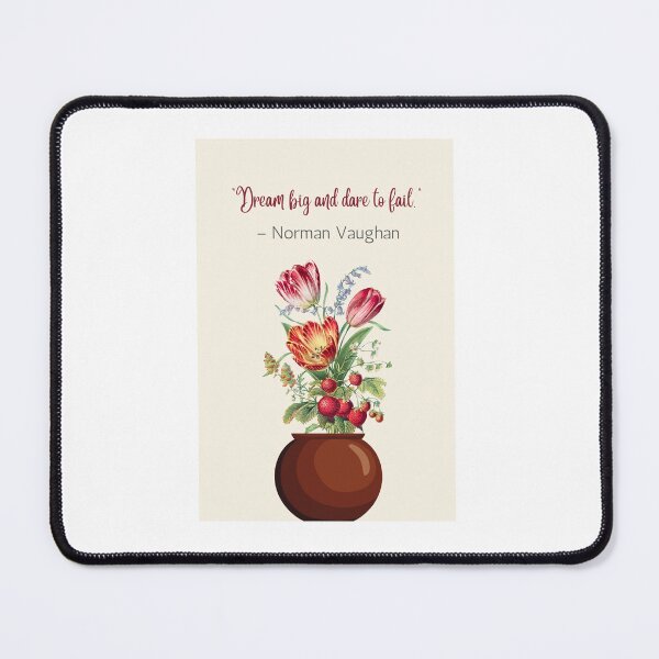 Item preview, "Dream big and dare to fail" quotes on products. designed and sold by ACEGDesign.