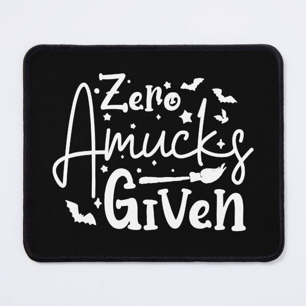 Item preview, Zero Amucks Given Funny Amuck Bat Halloween Witch Broomstick designed and sold by Creativy.