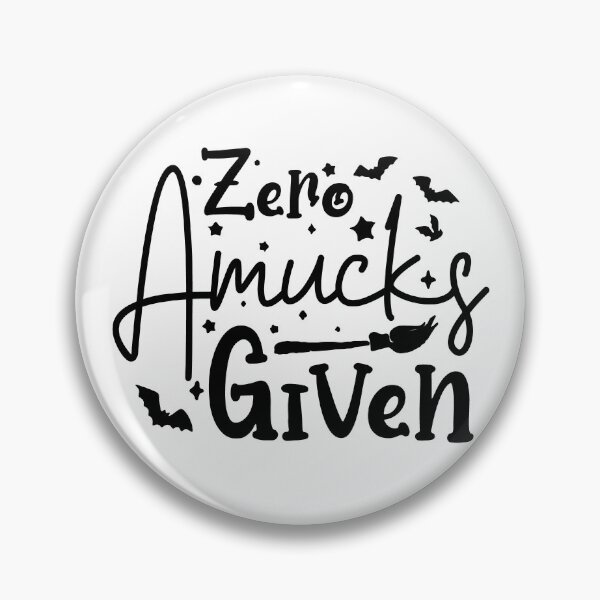 Item preview, Zero Amucks Given Funny Amuck Bat Halloween Witch Broomstick designed and sold by Creativy.
