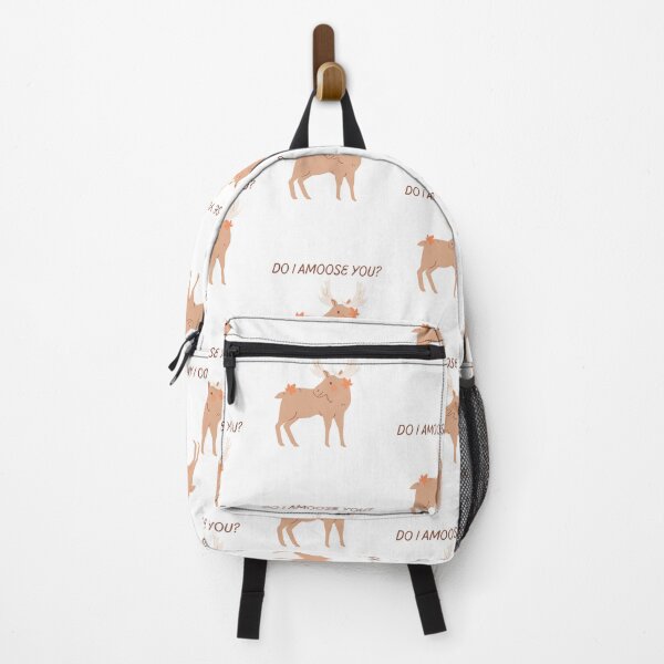 Item preview, Funny Silly Moose Animal Pun Fall Leaves designed and sold by SundaySoup.