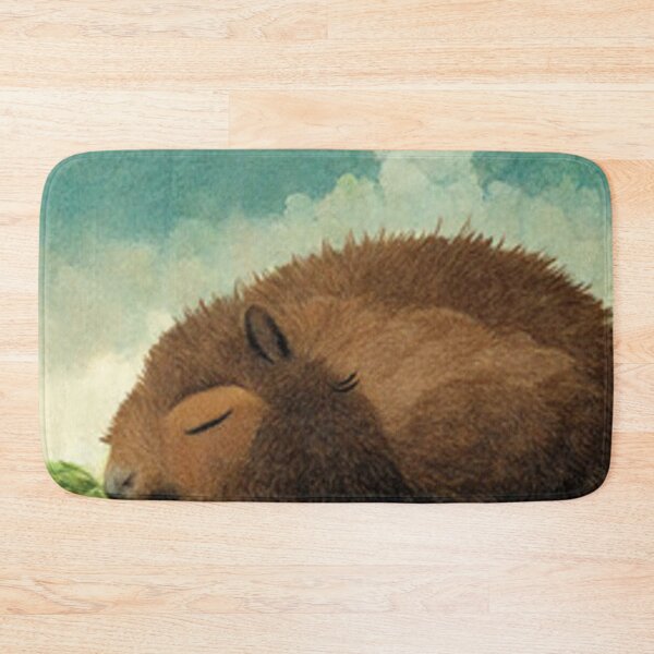 Item preview,  sleeping capybara designed and sold by Dbanksdesign.