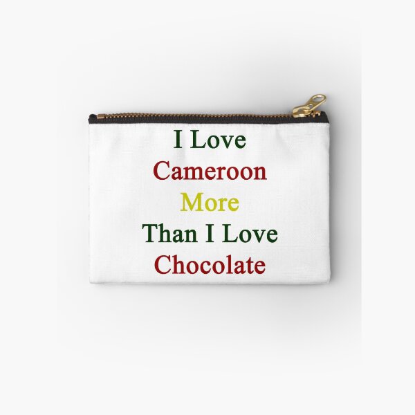 Item preview, I Love Cameroon More Than I Love Chocolate  designed and sold by supernova23.