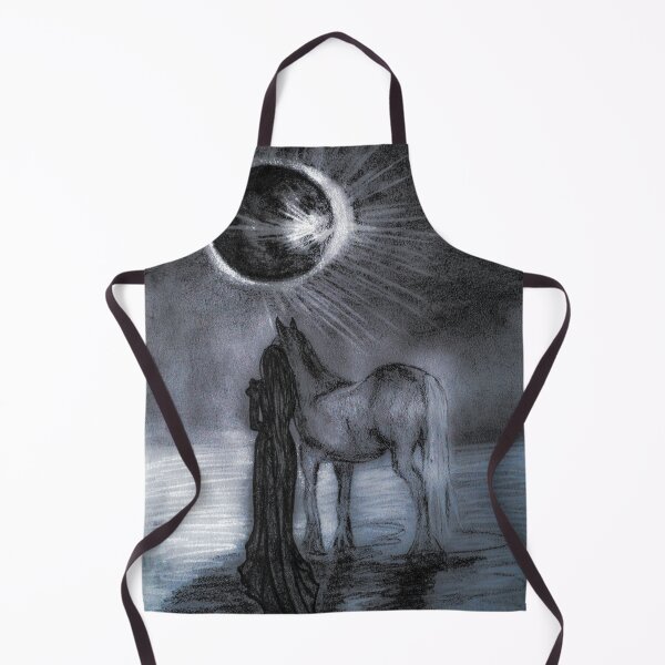 Item preview, Rhiannon & Gullfaxi when deities meet designed and sold by Atropa Parcae.