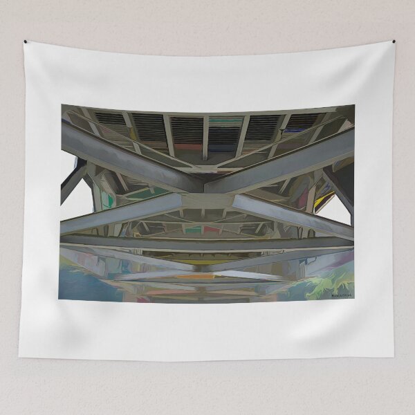 Item preview, Under Bridge Abstract designed and sold by bertsworks300.