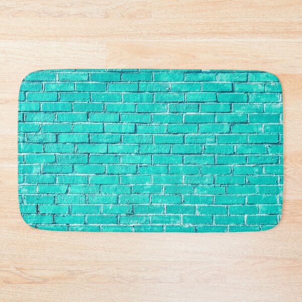 Item preview, Teal Bricks Photo designed and sold by KellysComColors.