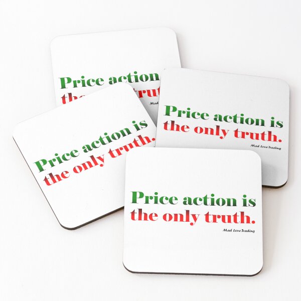 Item preview, Mad Love Trading – Price action is the only truth - T-Shirts, Stickers, Magnets, House – VisionsByKaren - VBK designed and sold by VisionsByKaren.