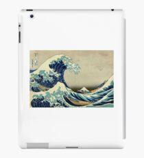 Hokusai, The Great Wave off Kanagawa, Japan, Japanese, Wood block, print iPad Case/Skin
