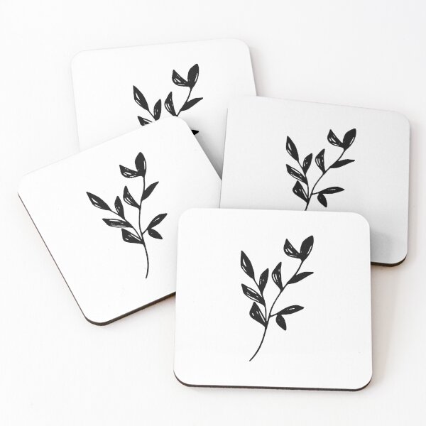 Item preview, Minimal Branch Line Art Digital Print | Eucalyptus Tree Download | Sketch Olive Leaves | Nature Posters and Cards | Pens and Pixels designed and sold by Pens and Pixels.