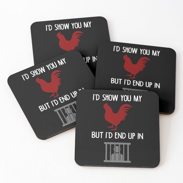 Item preview, Cheeky Rooster T-shirt designed and sold by CreepyKretins..