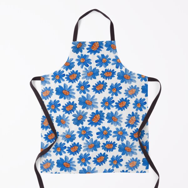 Item preview, Handpainted blue flower designed and sold by TheMirwoForest.