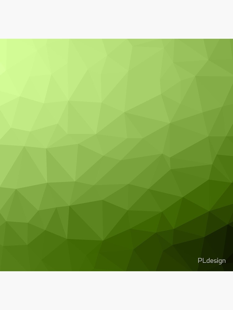 Greenery ombre gradient geometric mesh pattern by PLdesign