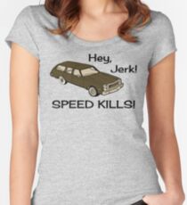 Hey Jerk Speed Kills Women's Fitted Scoop T-Shirt