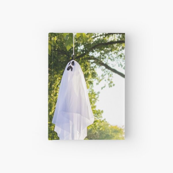 Ghost Halloween Hardcover Journal